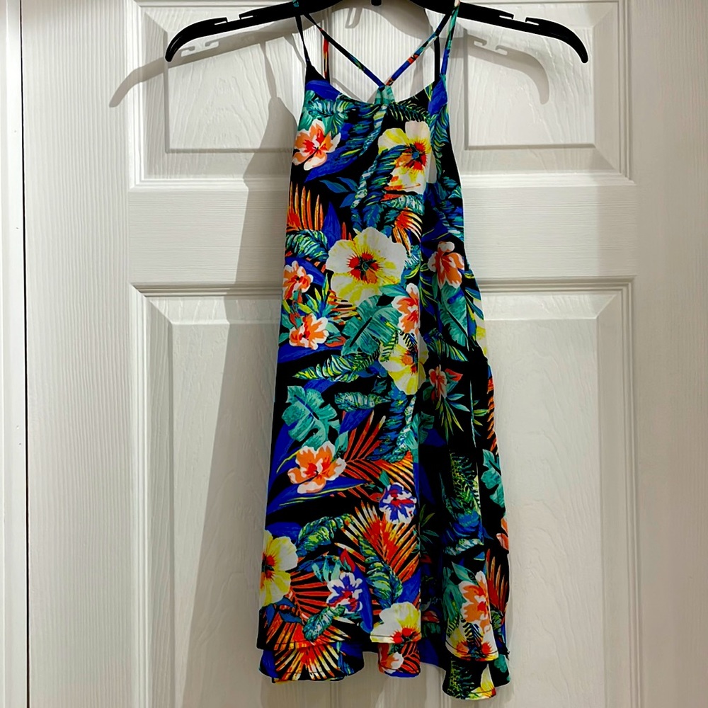 Floral summer shirt